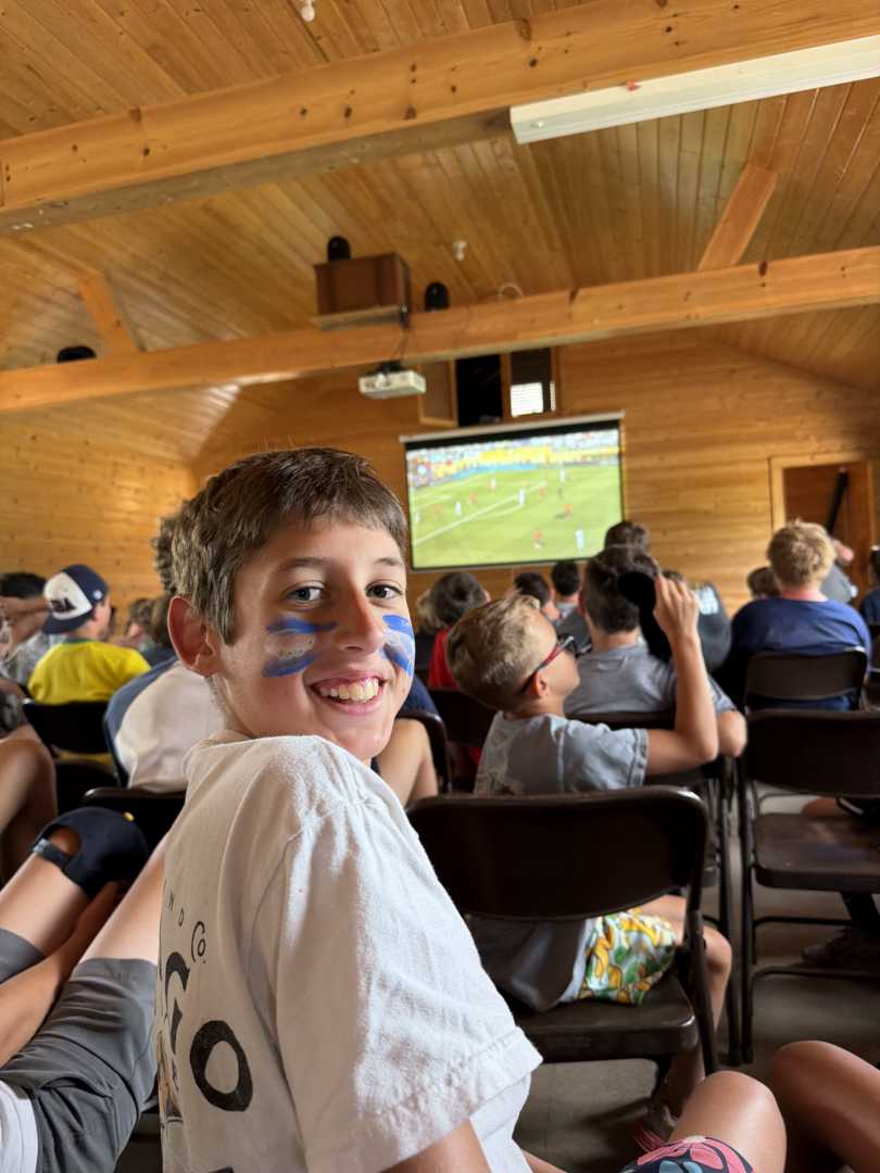 A World Cup Watch Party at a Wisconsin Boys Camp